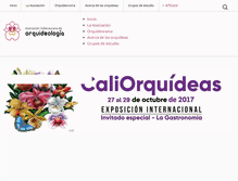 Tablet Screenshot of caliorquideas.com